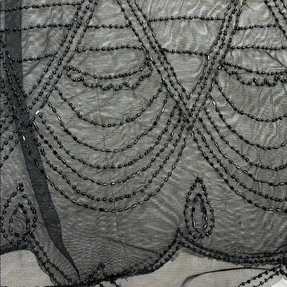 American Eagle Outfitters Sheer Beaded Top - Picture 5 of 16